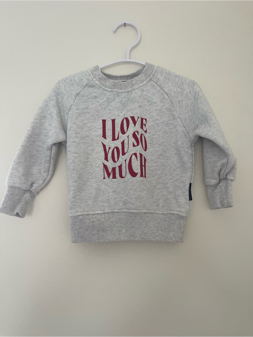 Little Bipsy Love You Crewneck